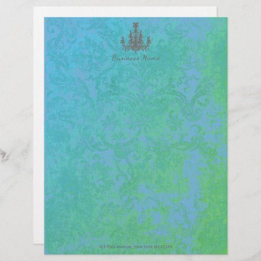 Papier Chandelier de coco - (Changer de couleur) (Devant / Derrière)