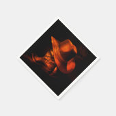 Papier Chapeau à Thème Cowboy de l'Ouest & Serviette en P (Coin)