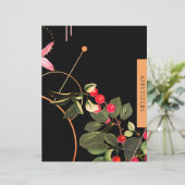 Papier Chapitre de recette | Entrées | Cerises noires (Debout devant)
