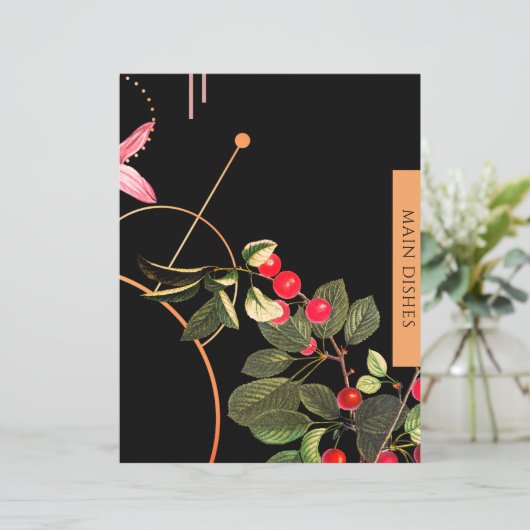 Papier Chapitre des recettes | Plats principaux | Cerises (Debout devant)