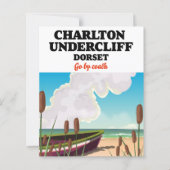 Papier Charlton Undercliff Beach, affiche de voyage du Do (Devant)