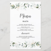 Papier Charm Watercolor Airy Greenery Mariage or (Devant)