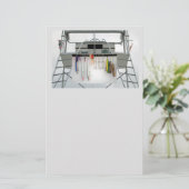 Papier charte bateau de pêche (Debout devant)