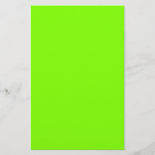 Papier Chartreuse Vert Couleur Clair Neon Vert