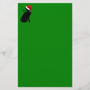 Papier Chat de Père Noël