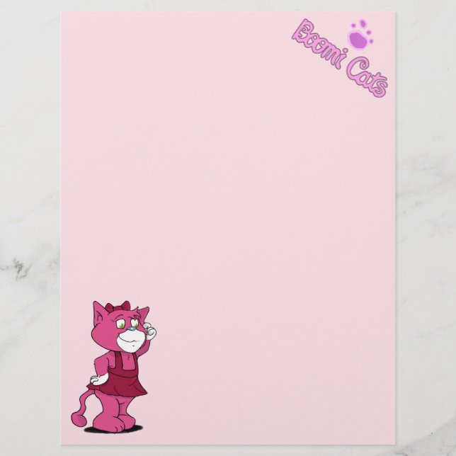 Papier Chats Boomi (Devant)