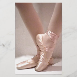 Papier Chaussures en Ballon Rose