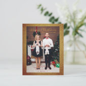 Papier Cheap Christmas Glitter Fun Photo Family Script (Debout devant)