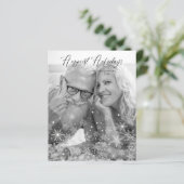 Papier Cheap Christmas Snowflakes Happiest Holidays Photo (Debout devant)