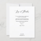 Papier Cheap Elegant Photo Lace Effect Whimsical Script (Dos)