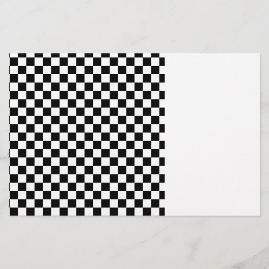 Papier Checker Flag Car Pitstop Bar Wrapper Favoriser (Dos)