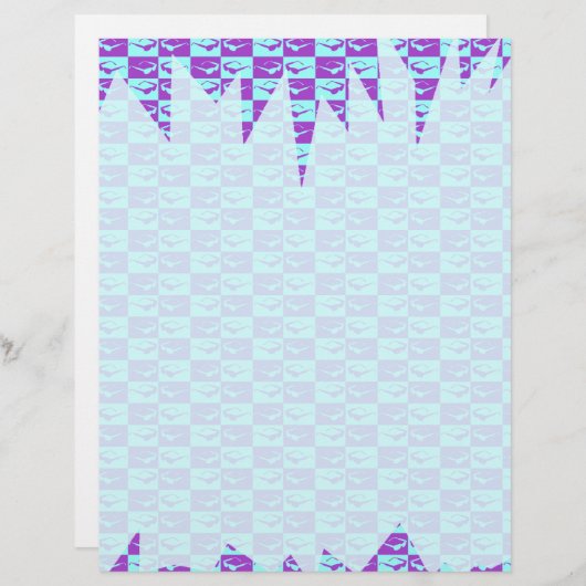 Papier Checker Sades Epic Fun Retro Design (Devant / Derrière)
