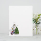 Papier Chef du Père Noël doux (Debout devant)