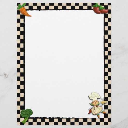 Papier Chef Whimsical (Devant)
