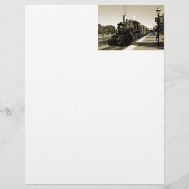 Papier Chemin de fer historique (Devant)