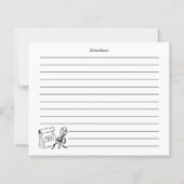 Papier Cherry Pancakes Recipe Card (Dos)