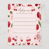 Papier Cherry Sweet Advice for parents (Devant)