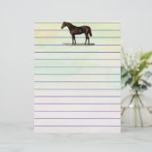 Papier Cheval Brown (Debout devant)