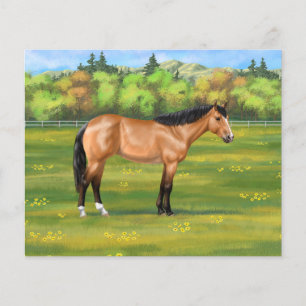 Papier Cheval du Quartier des Dun Buckskin