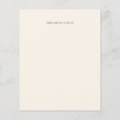 Papier Cheval Pays Thématique Western Rustic Mariage (Dos)