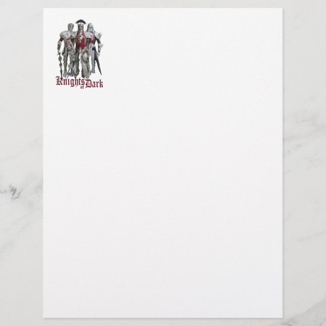 Papier Chevalier des ténèbres (Devant)