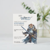 Papier Chevalier guerrier de tigre Deux Wild Second (Debout devant)