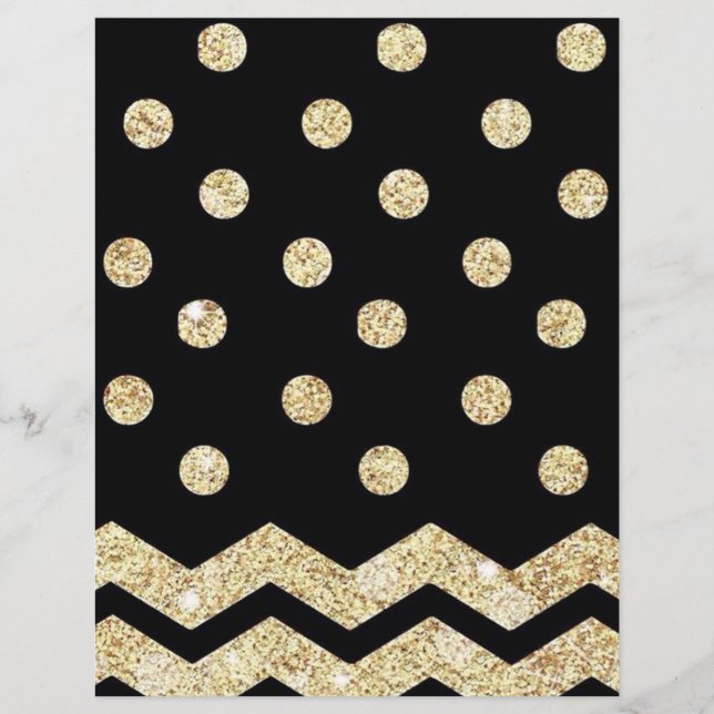 Papier Chevron et Pois (Devant)
