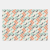 Papier Chevron Moderne - Enveloppement Cadeau Colo (Devant 2)