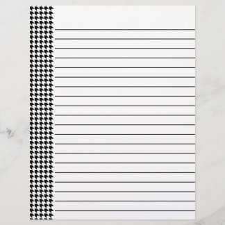 Papier Chevron noir n blanc