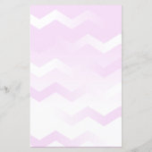 Papier Chevron Purple & White pour écriture manusc (Dos)