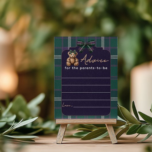 Papier Chic elegant R. Lauren Bear parents advice