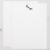 Papier Chic Shoe ~ Letterhead (Devant / Derrière)