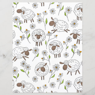 Papier Chiens de comptage sur blanc