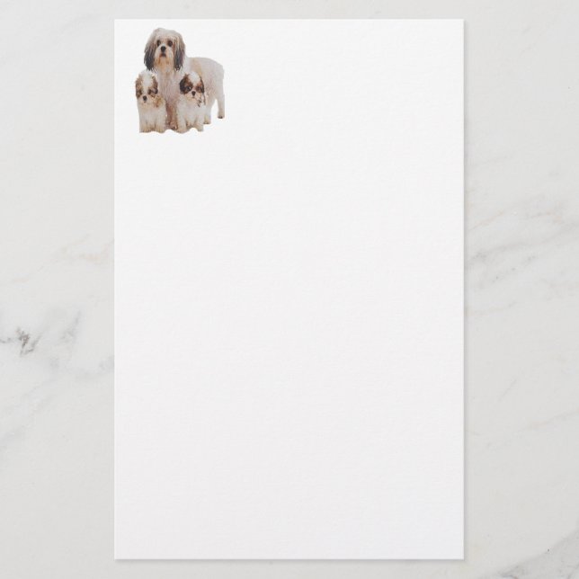 Papier Chih tsu chiots (Devant)