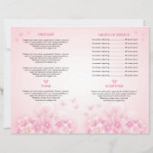 Papier Child Funeral Program Template | Editable Memorial (Dos)