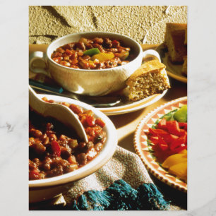 Papier Chili with Cornbread