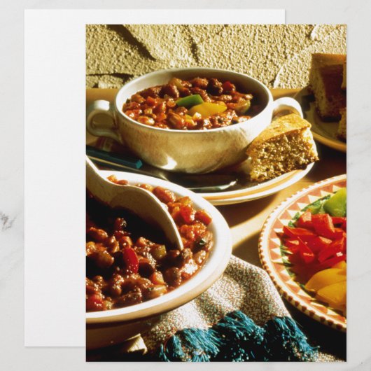 Papier Chili with Cornbread (Devant / Derrière)