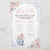 Papier Chinoiserie rose pâle Ginger Jar Comment vieux par (Devant)