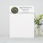 Papier Chiropodiste Podiatriste Pedicure soins pieds (Debout devant)