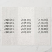 Papier Chiropratique Chiropraticien Massage Thérapie Trip (Dos)