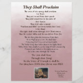 Papier Choisis Ils Proclameront Stationniste Personnalisé (Dos)