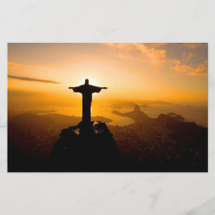Papier Christ Rédempteur Brésil