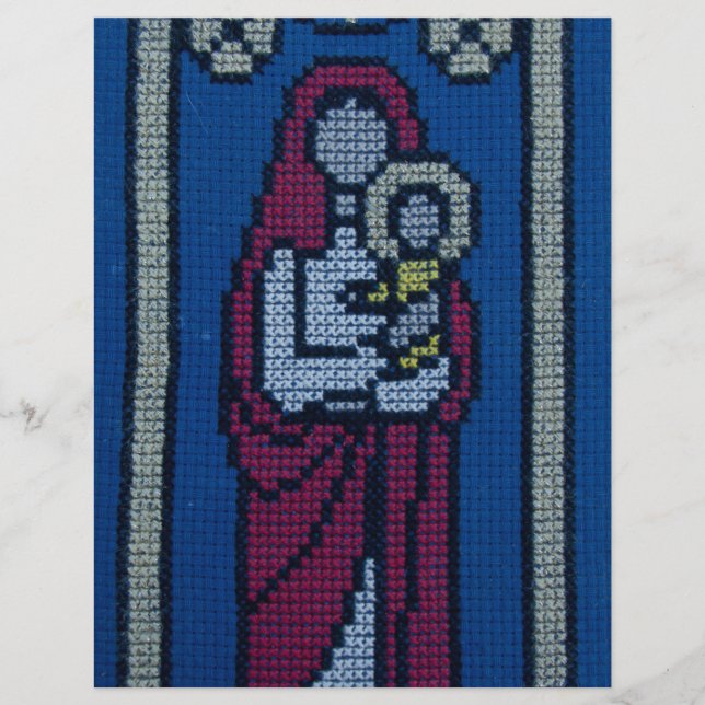 Papier Christian embroidery (Devant)