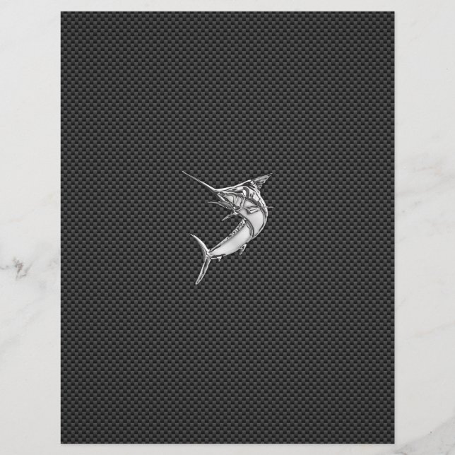 Papier Chromes Style Marlin on Carbon (Devant)