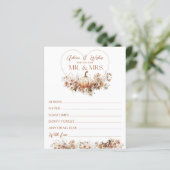 Papier Chute d'amour Citrouille Fleur sauvage Fête des ma (Debout devant)