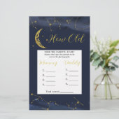 Papier Ciel nocturne sur la lune Quel âge les parents (Debout devant)