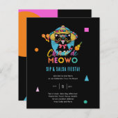 Papier Cinco De Meowo Fun Fiesta Cat Mayo (Devant / Derrière)