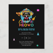 Papier Cinco De Meowo Fun Fiesta Cat Mayo (Devant)
