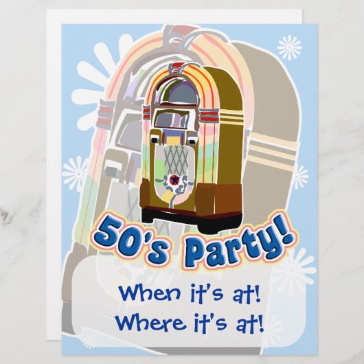 Papier Cinquante ans (Devant / Derrière)