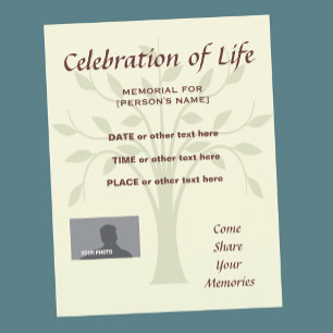 Papier Circulaire commémorative de l'invitation à vivre